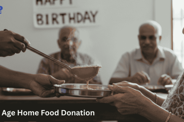 Old Age Home Food Donation