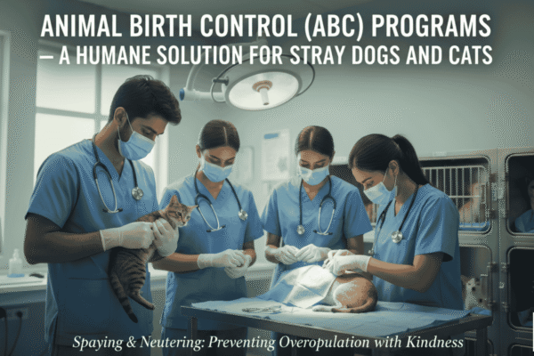 Animal Birth Control (ABC) Programs — A Humane Solution for Stray Dogs and Cats