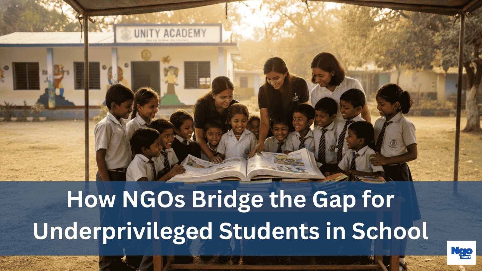 How NGOs Bridge the Gap for Underprivileged Students in School