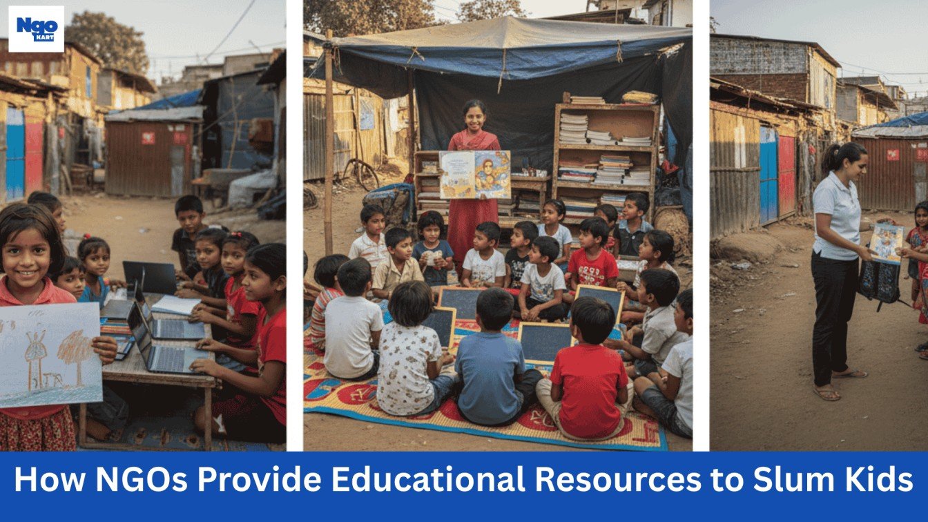 How NGOs Provide Educational Resources to Slum Kids