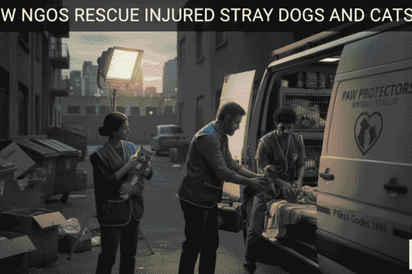 How NGOs Rescue Injured Stray Dogs and Cats