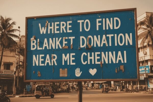 Where to Find Blanket Donation Near Me Chennai